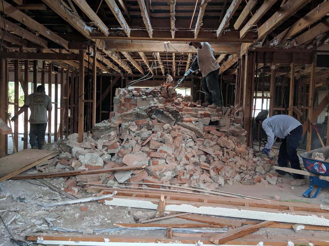 SoCal Demo Pros crew on a job site